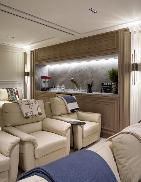 Marcenaria do home theater