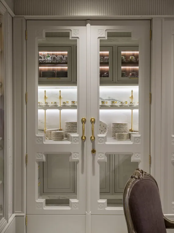 Sala de almoço — vista ampla